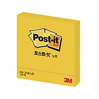 3M 654 POST-IT NOTE 76X76 NEON YLLW