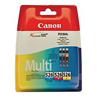 Canon CLI-526 Inkjet Cartridge Multipack Cyan / Magenta / Yellow