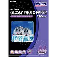 HI-JET PLATINUM GLOSSY PHOTO PAPER A4 230G - PACK OF 100