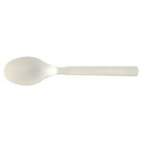 Duni biodegradable disposable cutlery spoon 150mm white - pack of 100