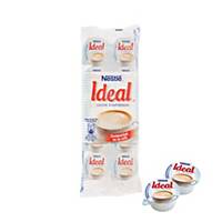 Leite evaporado Nestlé Ideal - Pacote de 10 pacotes individuais