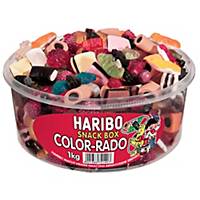 Haribo Fruchtgummi Color-Rado, Mischbox mit 1000g