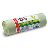 Sacchi biodegradabili DomoPak Spazzy Saccoverde 110 L trasparente - conf. 10