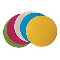 Moderačné karty okrúhle 9,5 cm, mix farieb, 250 ks