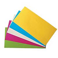 Moderačné karty obdĺžnikové, 9,5 x 20,5 cm, mix farieb, 250 ks