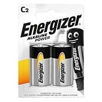 Energizer Alkaline Power Batterien, C/LR14, Alkaline, Packung mit 2 Stück