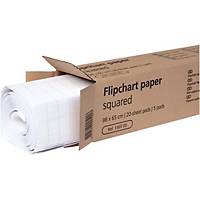 Bloc-papier flipchart 98x65cm,Legamaster 156500,quadrillé, EU Ecolabel, 5 pcs