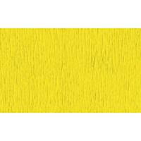 Crepe paper 50 cm x 2,5 m yellow - pack of 10