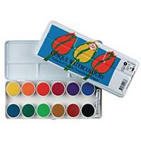 Talens watercolor paint box 12 and a white tube