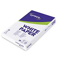 Lyreco Standard white A3 paper, 80 gsm, 161 CIE, per ream of 500 sheets