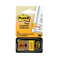 Post-It Index Sign Here 25 X 44 mm