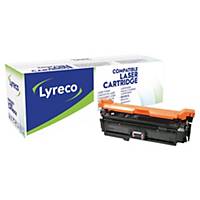 Toner Lyreco compatible avec HP CE253A, 7000 pages, magenta
