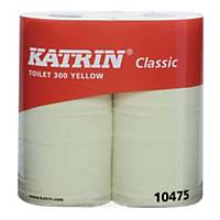 Katrin® 10475 wc-paperi Classic Toilet 300 2-krs, 1 kpl=10x4 rullaa