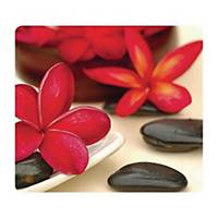 Mouse pad Fellowes, made of 95 recycled rubber tyres, flowers theme