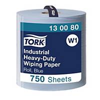 Chiffon industriel Tork Heavy Duty Wiping Paper, 750 feuilles, le rouleau