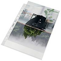 Leitz Recycled A4 Punched Pockets 100 Micron - Pack of 100