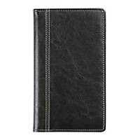 Brepols Interplan 736 pocket diary with Palermo luxe cover black