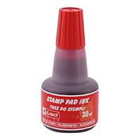 D.RECT 105302 STAMP PAD INK 30ML RED
