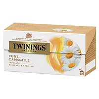 TWININGS Tea Bags Pure Camomile Box of 25 Sachets