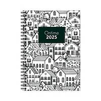 CC 2044 Ontime 2024 pöytäkalenteri kylä 148 × 210mm