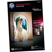 Pacote de 20 folhas de papel fotográfico inkjet HP Q1786A - A3 - 300 g/m²