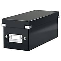 LEITZ WOW CLICK AND STORE CD BOX BLACK