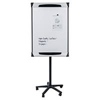 Tableau à feuilles Bi-Office Design Mobil, 100 x 70 cm, argenté/noir