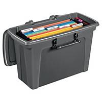 Strata Smart Storemaster storage box for suspension files 47 x 25 x 30 cm grey