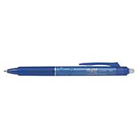 Pilot FriXion Clicker intrekbare gel roller pen, fijn, donkerblauwe gel-inkt