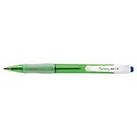 Lyreco Recycled, retractable ballpoint pen, medium, blue