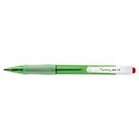 LYRECO RECYCLED RETRACTABLE BALLPOINT PEN RED