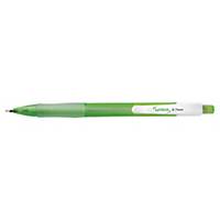 Mechanical pencil Lyreco recycled,0,7 mm, green/white
