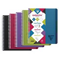 Clairefontaine Linicolor Notebook, A5+, Ruled, 180 Pages