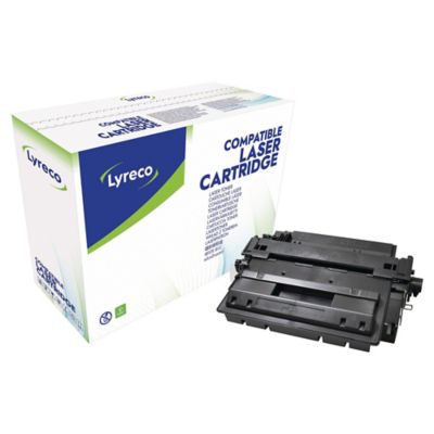 Lyreco Compatible 55XX High Yield Print Cartridge HP CE255XX - Black