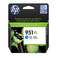 HP 951XL High Yield Cyan Original Ink Cartridge (CN046AE)