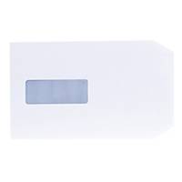 Lyreco White Envelopes C5 S/S Window 90gsm - Pack Of 50