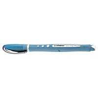 Stabilo® Worker Colorful roller pen, medium, metalen punt, vloeibare blauwe inkt