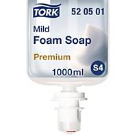 Tork Mild foam soap for S4 dispensers, fresh fragrance, 1 x 1.000 ml