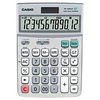 Calculatrice de bureau Casio DF-120ECO - 12 chiffres - métal/argent