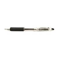 Zebra Janmee Knock Retractable Ball Pen 0.7mm Black