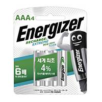 PK4 ENERGIZER RECHARGEABLE AAA 800 PRE