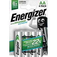 Energizer Recharge Extreme AA Batteries - 4 Pack