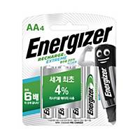 PK4 ENERGIZER  RECHARGEABLE AA 2300 PRE