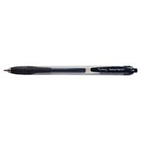 Lyreco intrekbare gel roller pen, medium, zwarte gel-inkt