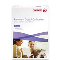Resma 500 folhas papel laser autoduplicação Xerox - A4 - branco/amarelo