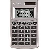 Calculatrice de poche Canon CA-LS-270L, affichage de 8 chiffres, argenté