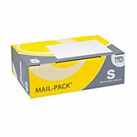 Versandschachtel Nips Mail-Pack S 28832.70, 250x80x175 mm, gelb/grau