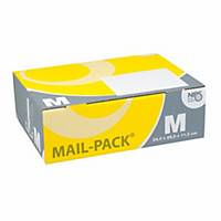Versandschachtel Nips Mail-Pack M 28833.70, 325x105x240 mm, gelb/grau
