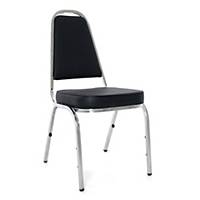APEX เก้าอี้จัดเลี้ยง/เก้าอี้พักคอย APW-001 หนังเทียม สีดำ