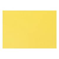 Cartes-fiches Biella A6 neutres, jaune, emb. de 100 pces.